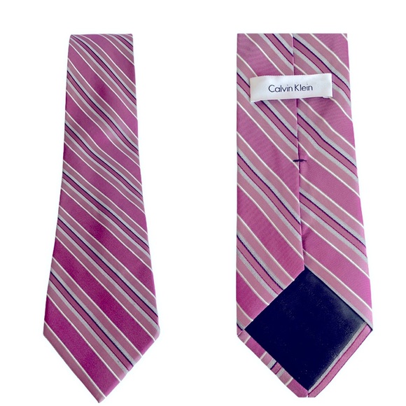 Calvin Klein Men’s Silk Tie - Picture 1 of 3
